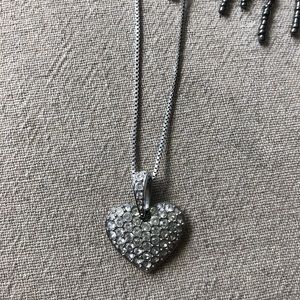 Swarovski Heart Pendant Necklace